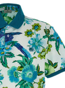 Etro -patroon poloshirt