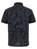 Fiori di etro polo paisley