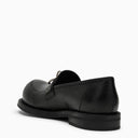 Martine Rose Black Leather Loafer With Ring Detail