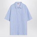 Darkpark Vale Blue Shirt With Vichy Pattern