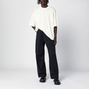 Darkpark Dark Grey Track Pants In Wool