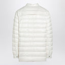Moncler + Rick Owens 화이트 퀼트 재킷