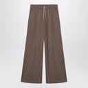 Moncler + Rick Owens w kolorze bawełnianym/luźnym spodnie