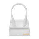 Le Chiquito Moyen Bag Jacquemus Cuir blanc