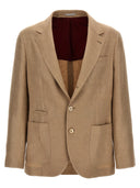 Brunello Cucinelli Unlined Single Breasted Blazer