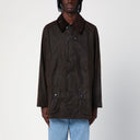 Chaqueta de beaufort con cera verde oliva barbour