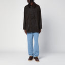 Chaqueta de beaufort con cera verde oliva barbour