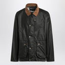 Barbour Utility Spey Jacket in Olive Green vanntett stoff