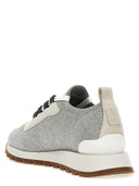 Brunello Cucinelli Lurex Knit Sneakers
