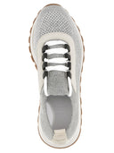 Brunello Cucinelli Lurex Knit Sneakers