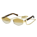 Marc Jacobs Sunglasses Marc 496/S Lpe Brown/Yellow Gradient Women