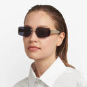 Marc Jacobs Lunettes de soleil Marc 875/S Rhl Or/Noir Unisexe