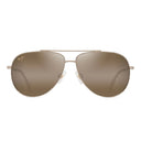 Maui Jim Sunglasses Hauoli H665 16 B Gold/Brown Unisex Polarized
