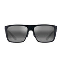 Maui Jim Honokalani 455 02 Black/Grey Unisex Polarized Sunglasses