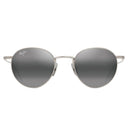 Maui Jim Sunglasses Ka'apeha Mj0691 S 001 Matte Silver/Grey Unisex Polarized