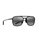 Maui Jim Solglasögon Keokea 447 02 Svart/Grå Unisex Polarized