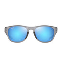 Maui Jim Sunglasses Melemele B597 14 Mj0597 S 004 Matte Transparent Gray/Hawaii Blue Unisex Polarized