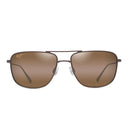 Maui Jim Sunglasses Mikioi H887 01 Brown/Brown Gradient Unisex Polarized