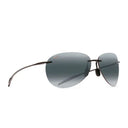 Maui Jim Sunglasses Sugar Beach B421 02 Mj0421 S 006 Glossy Black/Hawaii Blue Unisex Polarized