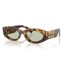 Miu Miu Sunglasses Mu11 W 14 L50 O Brown/Light Green Women