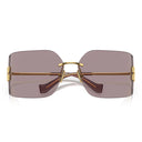 Miu Miu Sunglasses Mu54 Ys 5 Ak06 I Gold/Brown Women