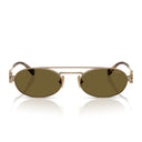 Miu Miu Sunglasses Mu54 Zs 7 Oe09 Z Gold/Brown Women