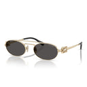 Miu Miu Zonnebril Mu54 Zs Zvn08 Z Goud/Donkergrijs Dames