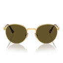 Miu Miu Sunglasses Mu55 Zs 5 Ak09 Z Gold/Dark Brown Women