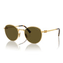 Miu Miu Sunglasses Mu55 Zs 5 Ak09 Z Gold/Dark Brown Women