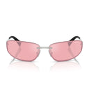 Miu Miu Sunglasses Mua50 S 1 Bc70 J Silver/Pink Mirrored Women