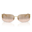 Miu Miu Sunglasses Mua51 S 5 Ak20 P Gold/Bronze Gradient Mirror Women