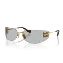 Miu Miu Sunglasses Mua51 S 5 Ak50 K Gold/Grey Women