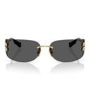 Miu Miu Sunglasses Mua51 S 5 Ak5 S0 Gold/Dark Gray Women