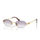 Miu Miu Sunglasses Mua54 S 5 Ak04 O Gold/Gray Gradient Women