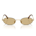 Miu Miu Sunglasses Mua54 S Zvn10 R Gold/Brown Gradient Women