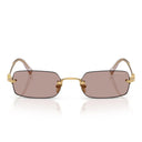 Miu Miu Sunglasses Mub50 S 5 Ak20 I Gold/Light Purple Brown Women