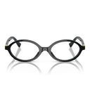 Miu Miu Prescription Glasses Mu01 Xv 1 Ab1 O1 Black/Transparent Women