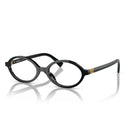 Miu Miu Prescription Glasses Mu01 Xv 1 Ab1 O1 Black/Transparent Women