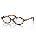 Miu Miu Prescription Glasses Mu04 Zs Vau08 N Brown/Transparent Women
