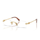 Miu Miu Prescription Glasses Mu50 Yv 5 Ak1 O1 Gold/Transparent Women