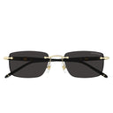 Montblanc Sunglasses Mb0344 S 001 Black/Grey Men
