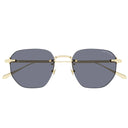 Montblanc Sunglasses Mb0405 S 003 Gold/Grey Men