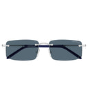Montblanc Sunglasses Mb0443 S 003 Silver/Gray Men