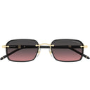 Montblanc Sunglasses Mb0483 S 003 Black/Gray Purple Men