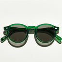 Moscot Sunglasses Miltzen Emerald Green/Gray Gradient Unisex