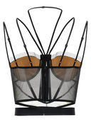 Nensi Dojaka 'Sheer Korsett' Top