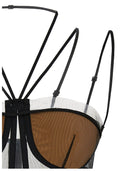 Nensi Dojaka 'Sheer Korsett' Top