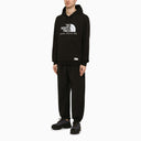 The North Face Black Cotton Hoodie With Logo