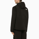 La giacca sportiva North Face Black in tessuto tecnico con logo