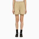 Die nordgesicht beige Baumwollmischung Bermuda Shorts